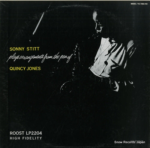 STITT, SONNY sonny stitt plays from the pen of quincy jones YS-7082-RO