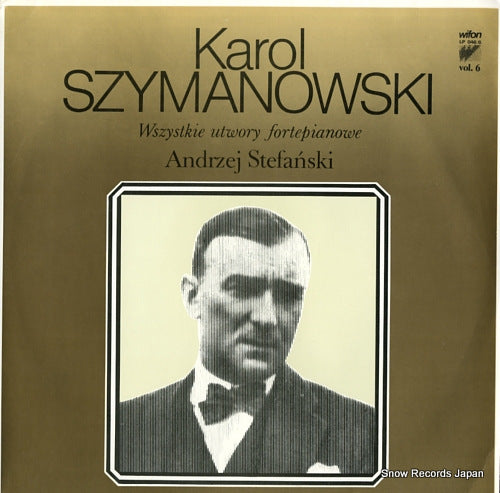 STEFANSKI, ANDRZEJ szymanowski; mazurki op.50 LP046/6