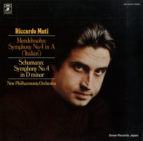MUTI, RICCARDO mendelssohn; symphony no.4 in a ("italian") EAC-80348