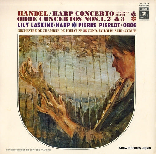 AURIACOMBE, LOUIS handel; harp concerto / oboe concertos AA-8471