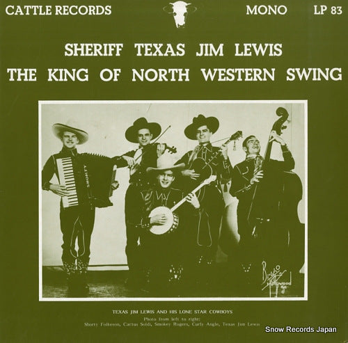 LEWIS, TEXAS JIM the king of north western swing LP83