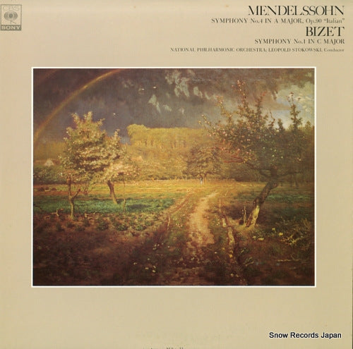 STOKOWSKI, LEOPOLD mendelssohn; symphony no.4 "italian" FCCA428