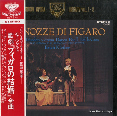 KLEIBER, ERICH mozart; le nozze di figaro SLX4-102