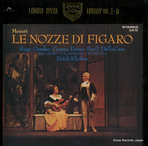 KLEIBER, ERICH mozart; le nozze di figaro SLX4-102