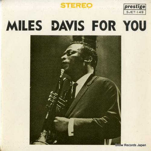 DAVIS, MILES miles davis for you SJET-149