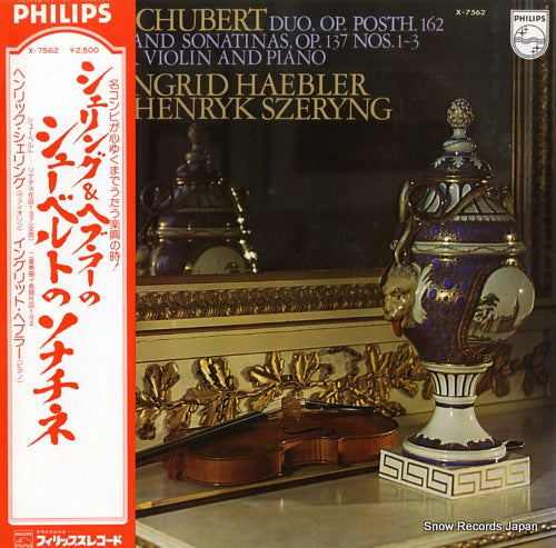 HAEBLER, INGRID / HENRYK SZERYNG schubert; duo, op.posth.162 X-7562