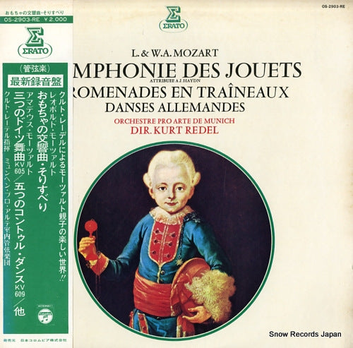 REDEL, KURT mozart; symphonie des jouets OS-2903-RE