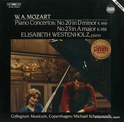 WESTENHOLZ, ELISABETH mozart; piano concertos no.20 & 23 LP-283