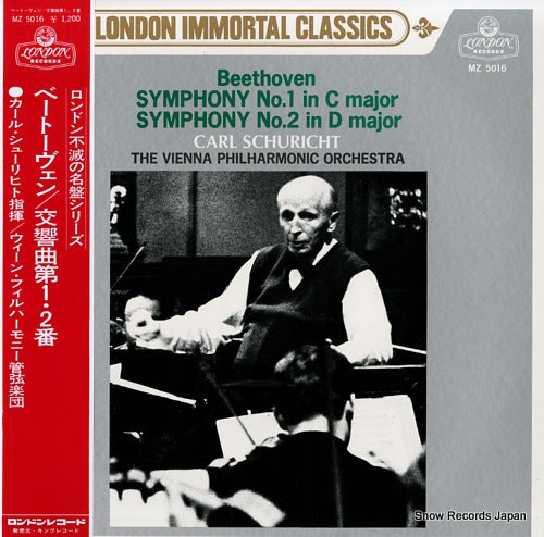 SCHURICHT, CARL beethoven; symphony no.1 & no.2 MZ5016