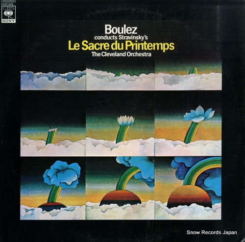BOULEZ, PIERRE stravinsky; le sacre du printemps 23AC626