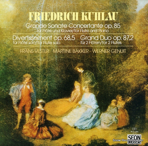 VESTER, FRANS kuhlau; grande sonate concertante op.85 MLG1803