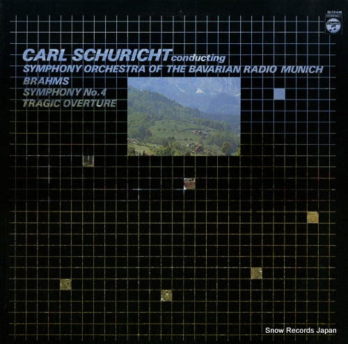 SCHURICHT, CARL brahms; symphony no.4 tragic overture OC-7314-PK