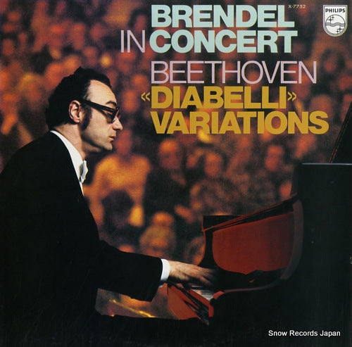 BRENDEL, ALFRED brendel in concert - beethoven; diabelli variations X-7752