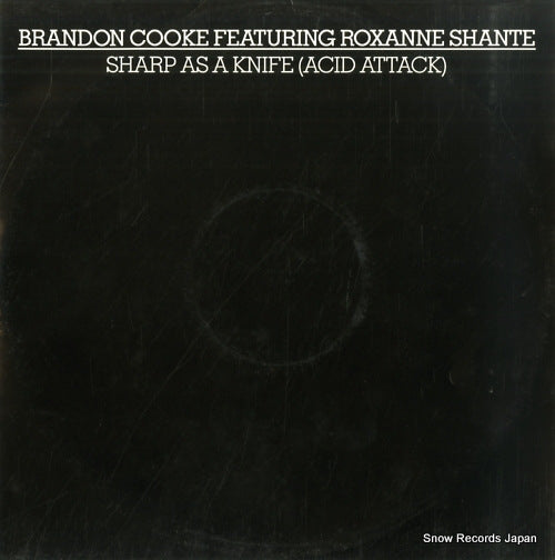 COOKE, BRANDON sharp as a knife JABX73