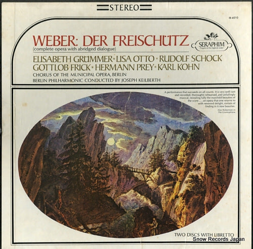 KEILBERTH, JOSEPH weber; der freischutz SIB-6010