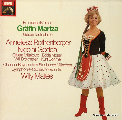 MATTES, WILLY kalman; grafin mariza 1C157-29068/69