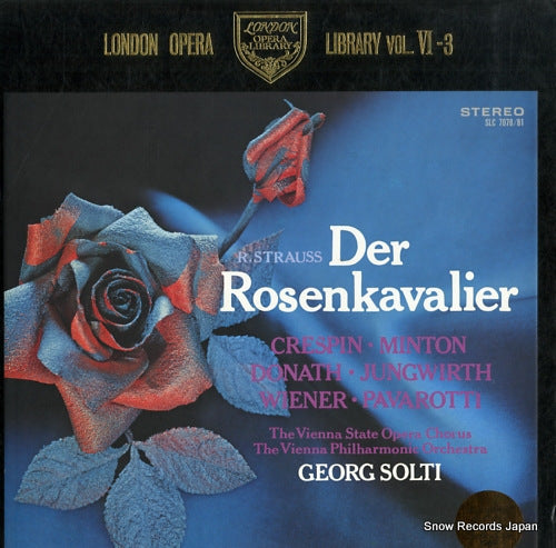 SOLTI, GEORG richard strauss; der rosenkavalier SLC7078/81