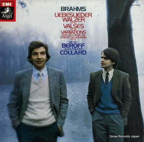 BEROFF, MICHEL,  AND JEAN-PHILIPPE COLLARD brahms; liebeslieder walzer op.52 EAC-90042