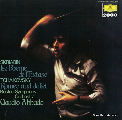 ABBADO, CLAUDIO skriabin; le poeme de l'extase 20MG0044