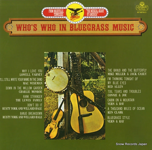 V/A who's who in bluegrass music GT6016M