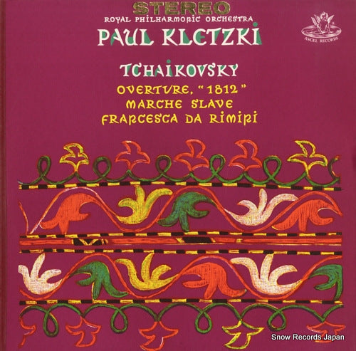 KLETZKI, PAUL tchaikovsky; overture, "1812" S35621