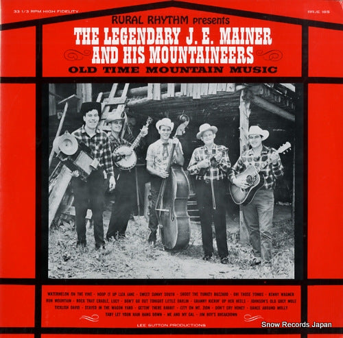 MAINER, J.E. the legendary j.e. mainer and his mountaineers RRJE185