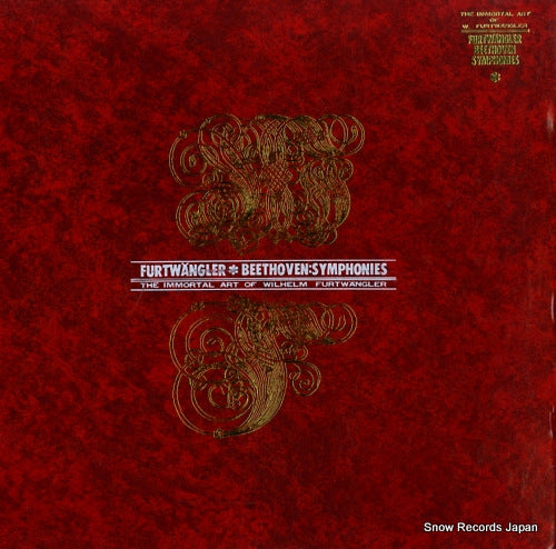 FURTWANGLER, WILHELM beethoven; symphonies AA-9475-9