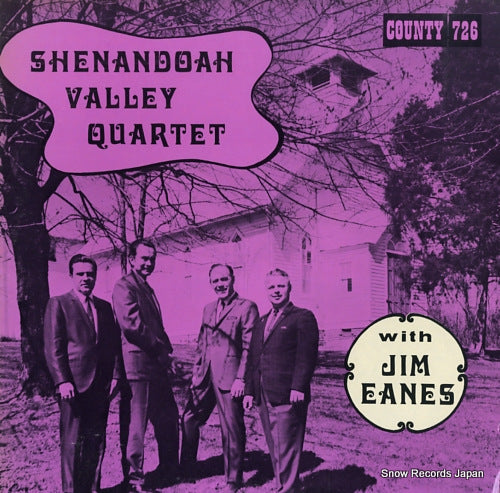 SHENANDOAH VALLEY QUARTET, THE the shenandoah valley quartet with jim eanes COUNTY726