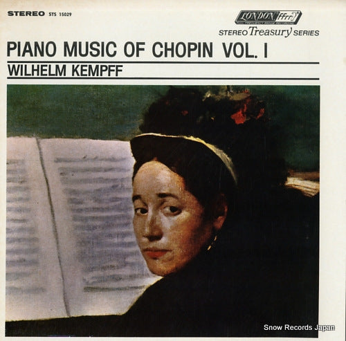 KEMPFF, WILHELM piano music of chopin vol.1 STS15029