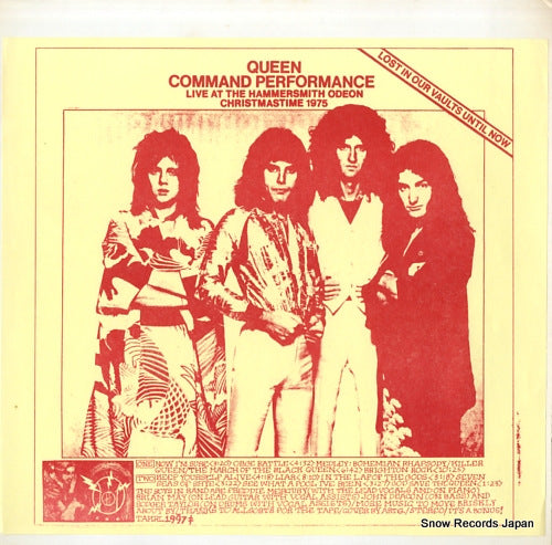 QUEEN command performance TAKRL1997