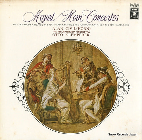 KLEMPERER, OTTO mozart; horn concertos AA-8708