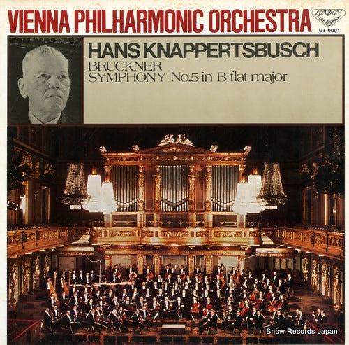 KNAPPERTSBUSCH, HANS bruckner; symphony no.5 in b flat major GT9091