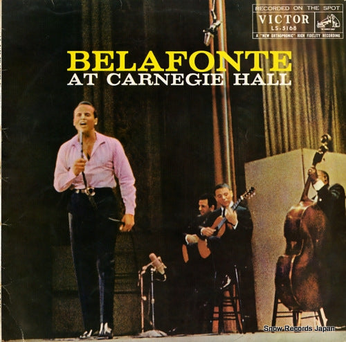 BELAFONTE, HARRY belafonte at carnegie hall LS-5168