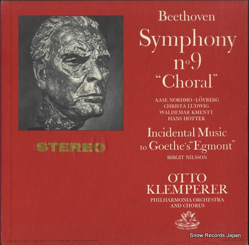 KLEMPERER, OTTO beethoven; symphony no.9 "choral" 3577B
