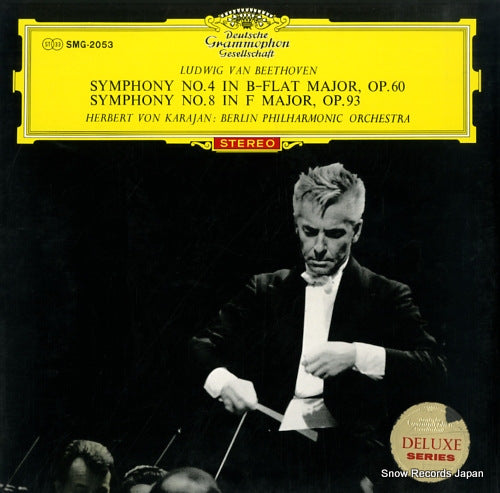KARAJAN, HERBERT VON beethoven; symphony no.4 in b-flat major, op.60 SMG-2053