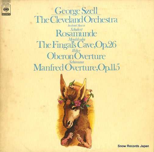 SZELL, GEORGE schubert; rosamunde 13AC209