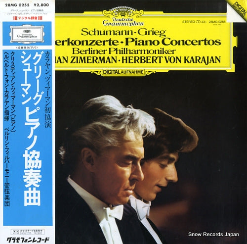 ZIMERMAN, KRYSTIAN schumann / grieg; piano concertos 28MG0255