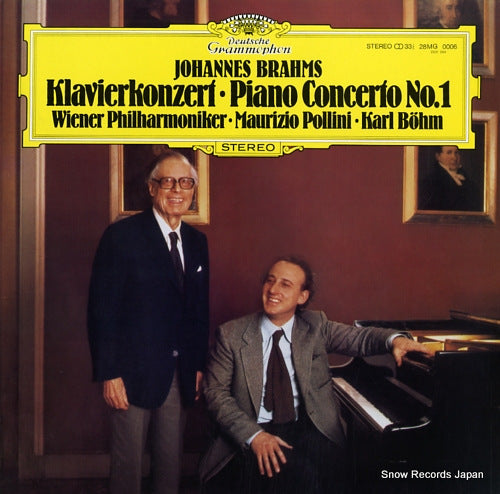 POLLINI, MAURIZIO brahms; klavierkonzert piano concerto no.1 28MG0006