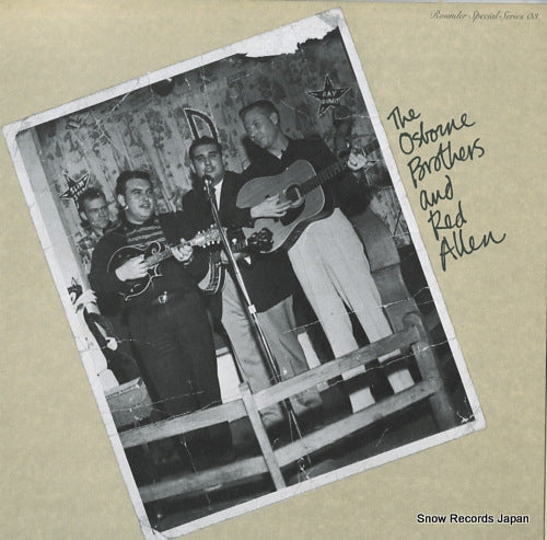 OSBONE BROTHERS, THE the osborne brothers and red allen ROUNDER03