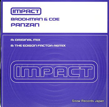 BROOKMAN AND COE panzan IMPACT012