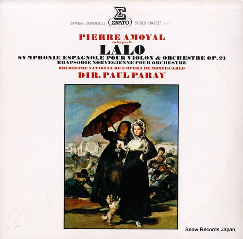 AMOYAL, PIERRE lalo; symphonie espagnole pour violin & orchestre op.21 ERA-2027