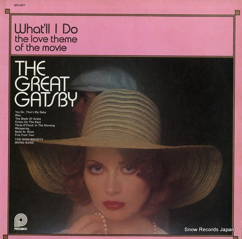 HIGH SOCIETY SWING BAND, THE the great gatsby & music of the jazz age SPC-3377