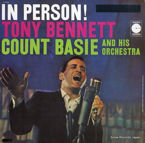 BENNET, TONY in person! LE10125