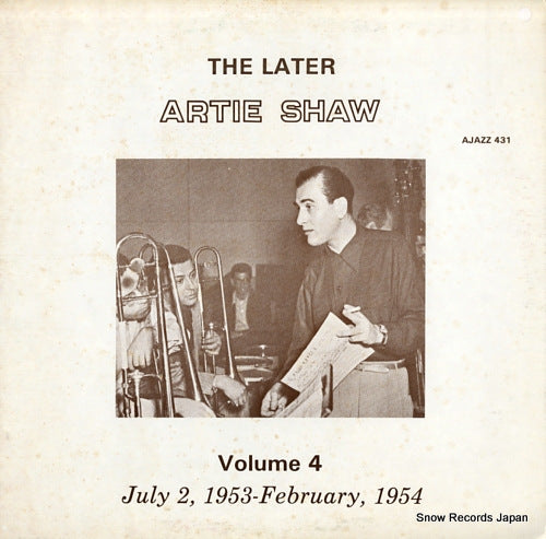 SHAW, ARTIE the later artie shaw volume 4 AJAZZ431