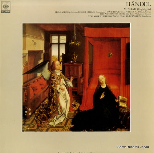 BERNSTEIN, LEONARD hendel; messiah(highlights) FCCA498