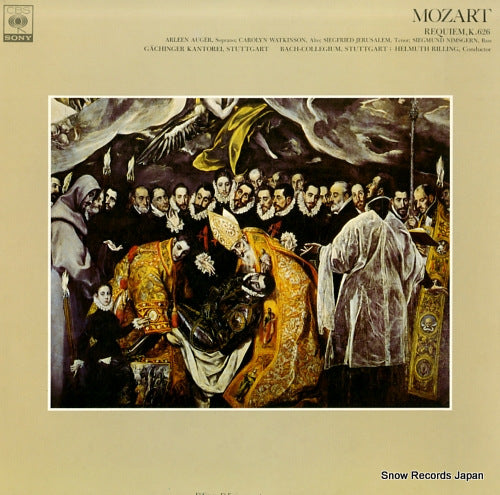 RILLING, HELMUTH mozart; requiem, k.626 FCCA499