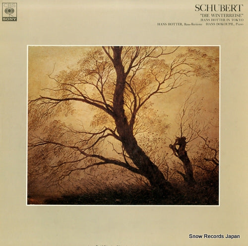 HOTTER, HANS schubert; die winterreise FCCA500