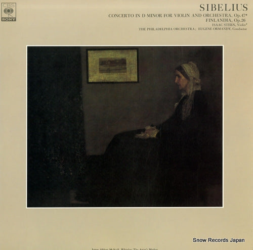 STERN, ISAAC sibelius; concerto in d minor, op.47 FCCA476