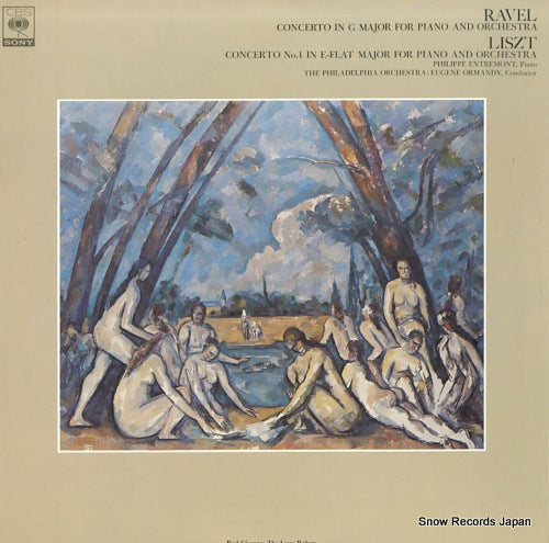 ENTREMONT, PHILIPPE ravel; concerto in g major FCCA478