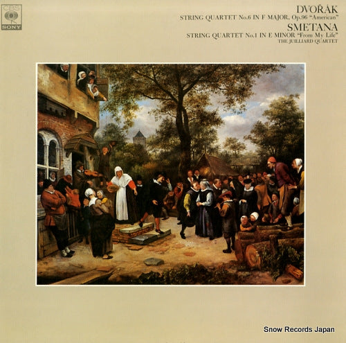 JUILLIARD QUARTET, THE dvorak; string quartet no.6 in f major, op.96 "american" FCCA486